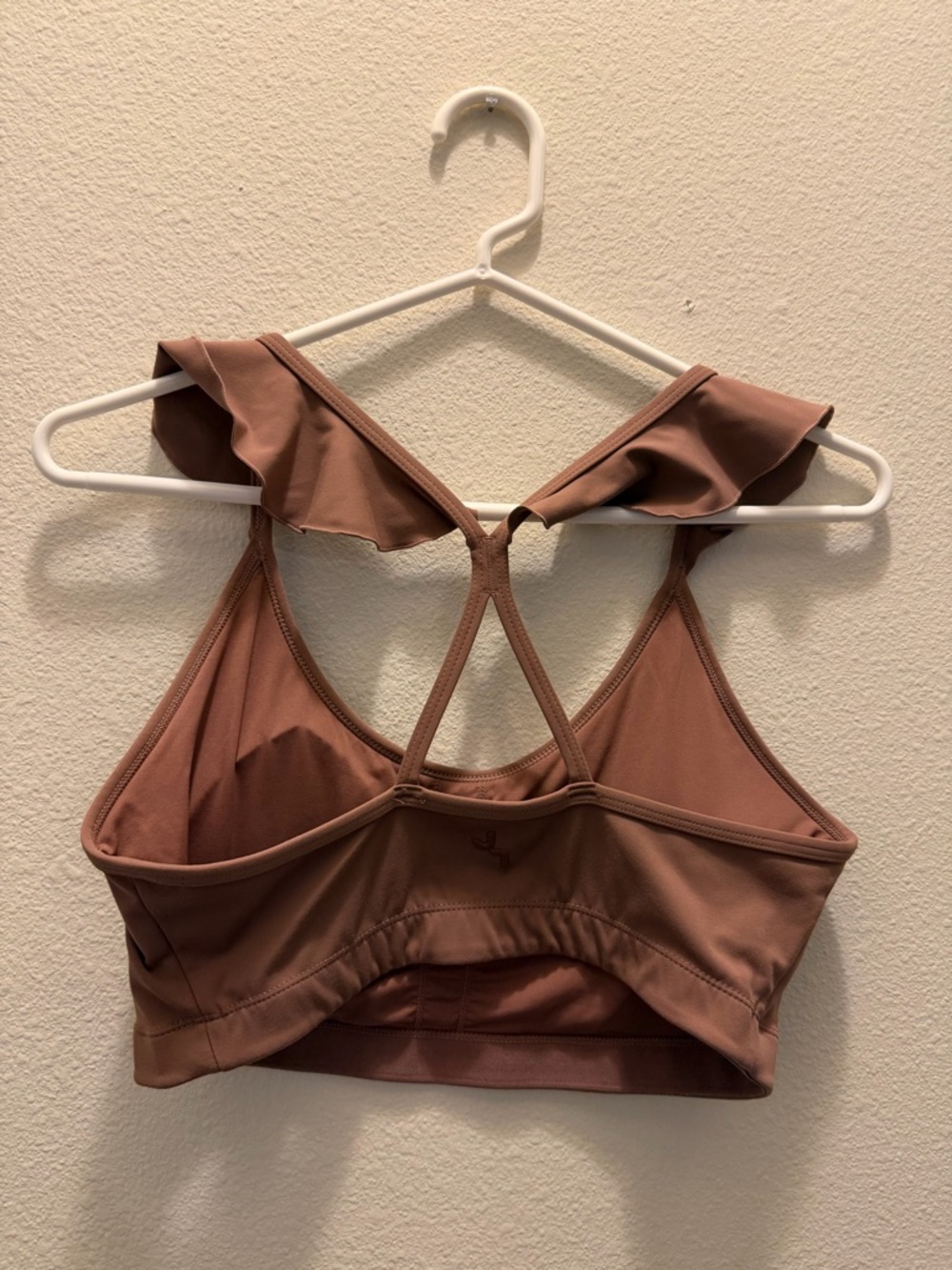 Target JoyLab Ruffle-Strap Sports Bra - Picture 3 of 6